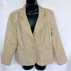 Sharon Anthony Beautifully Embroidered Blazer